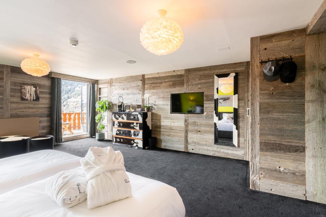 Hotel Farinet Verbier Exteriör bild